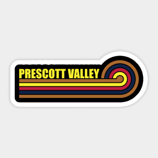 Prescott Valley Arizona horizontal sunset 2 Sticker